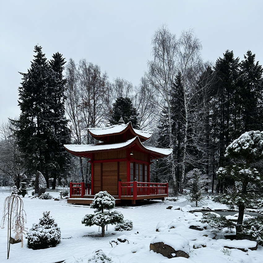 Экспозиция "Японский сад"